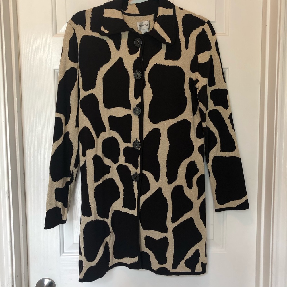 Chico’s Silk Blend Jacket